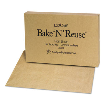 Bagcraft Ecocraft Bake 'n' Reuse Pan Liner, 16.38 X 24.38, 1,000-box freeshipping - TVN Wholesale